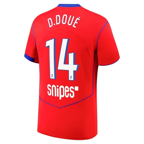 Paris Saint-Germain Desire Doue 14 3. trøje 25/26
