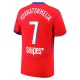 Paris Saint-Germain Kvaratskhelia 7 3. trøje 25/26