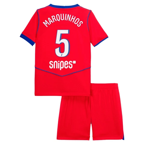 Paris Saint-Germain Marquinhos 5 3. trøje Barn 25/26