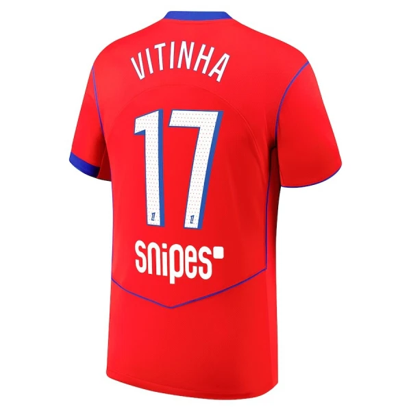 Paris Saint-Germain Vitinha 17 3. trøje 25/26