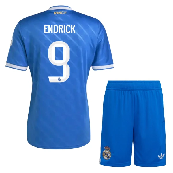 Real Madrid Endrick 9 3. trøje Barn 25/26 Real Madrid Endrick 9 3. trøje Barn 25/26