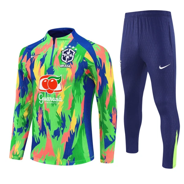 Brasilien Trænings sweatshirt sæt 25/26 Grøn