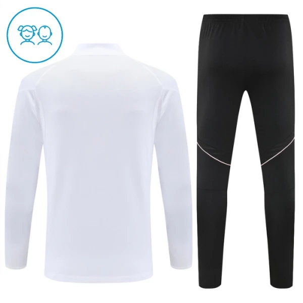 Juventus Trænings sweatshirt sæt Barn 25/26 Hvid