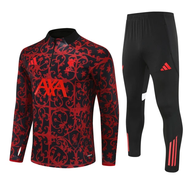 Liverpool Trænings sweatshirt sæt 25/26 Sort