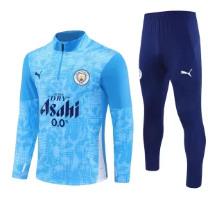 Manchester City Trænings sweatshirt sæt 25/26 Blå