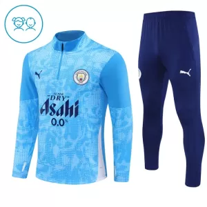 Manchester City Trænings sweatshirt sæt Barn 25/26 Blå