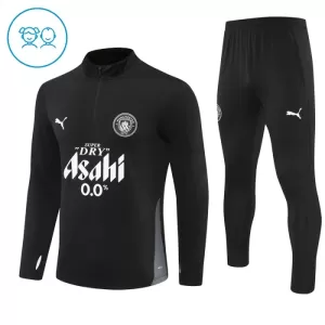 Manchester City Trænings sweatshirt sæt Barn 25/26 Sort