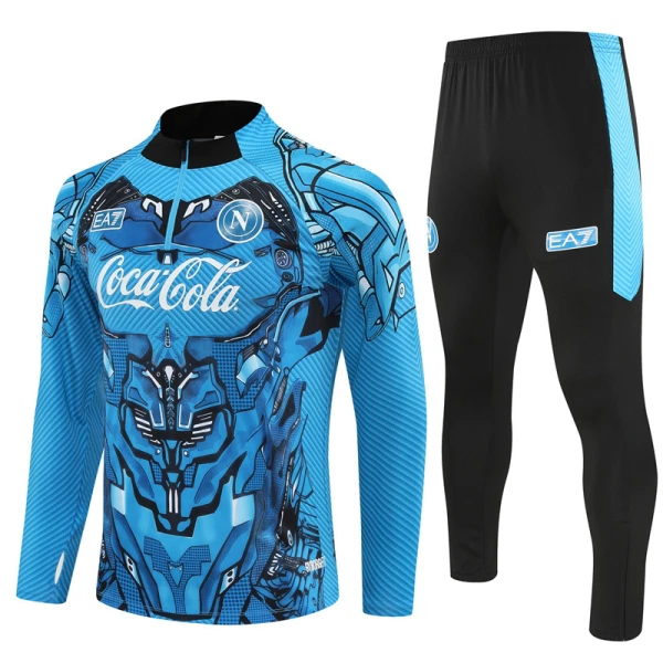 Napoli Trænings sweatshirt sæt 25/26 Blå