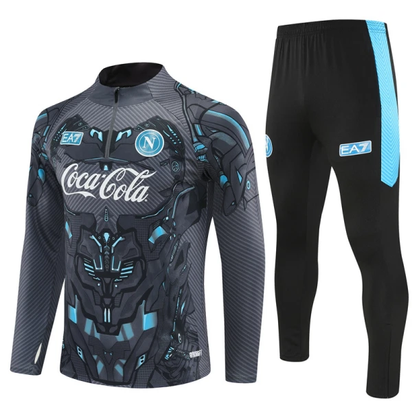 Napoli Trænings sweatshirt sæt 25/26 Sort