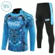 Napoli Trænings sweatshirt sæt Barn 25/26 Blå