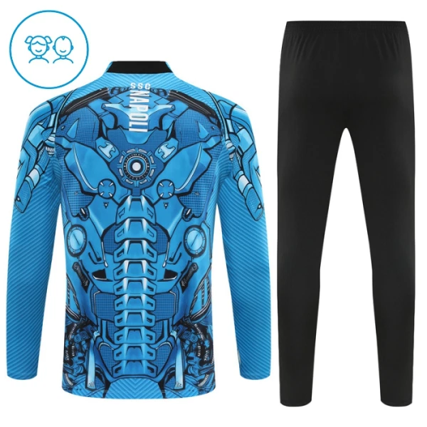 Napoli Trænings sweatshirt sæt Barn 25/26 Blå
