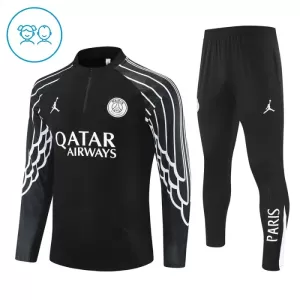 Paris Saint-Germain Trænings sweatshirt sæt Barn 25/26 Sort