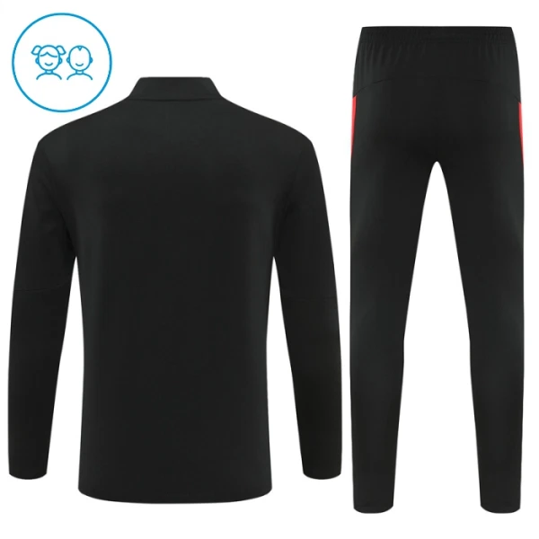 Portugal Trænings sweatshirt sæt Barn 25/26 Sort
