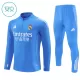 Real Madrid Trænings sweatshirt sæt Barn 25/26 Blå