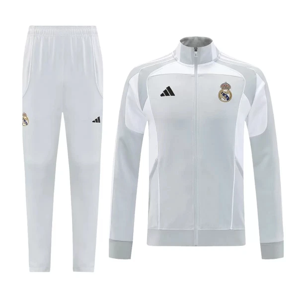 Real Madrid Træningsjakkedragter 25/26 Grå