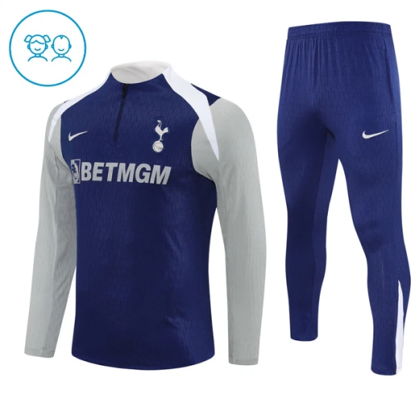 Tottenham Hotspur Trænings sweatshirt sæt Barn 25/26 Flåde
