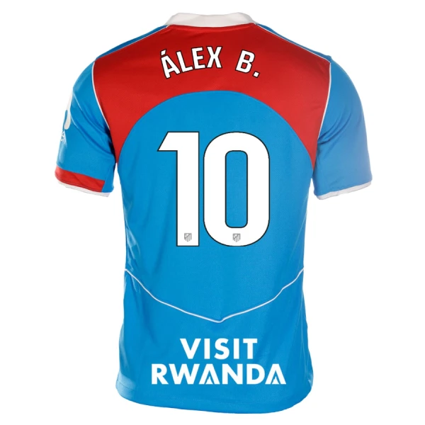 Atlético Madrid Alex B. 10 3. trøje 25/26