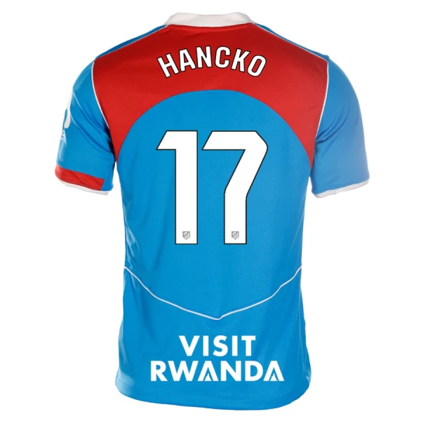 Atlético Madrid Hancko 17 3. trøje 25/26