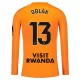 Atlético Madrid Jan Oblak 13 Målmand Trøje 25/26 Langærmet Orange