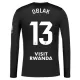 Atlético Madrid Jan Oblak 13 Målmand Trøje 25/26 Langærmet Sort