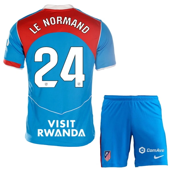 Atlético Madrid Le Normand 24 3. trøje Barn 25/26