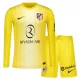 Atlético Madrid Målmand Trøje Barn 25/26 Langærmet Gul
