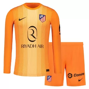 Atlético Madrid Målmand Trøje Barn 25/26 Langærmet Orange
