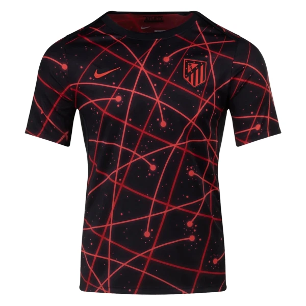 Atlético Madrid Pre-Match Trøje 25/26 Sort