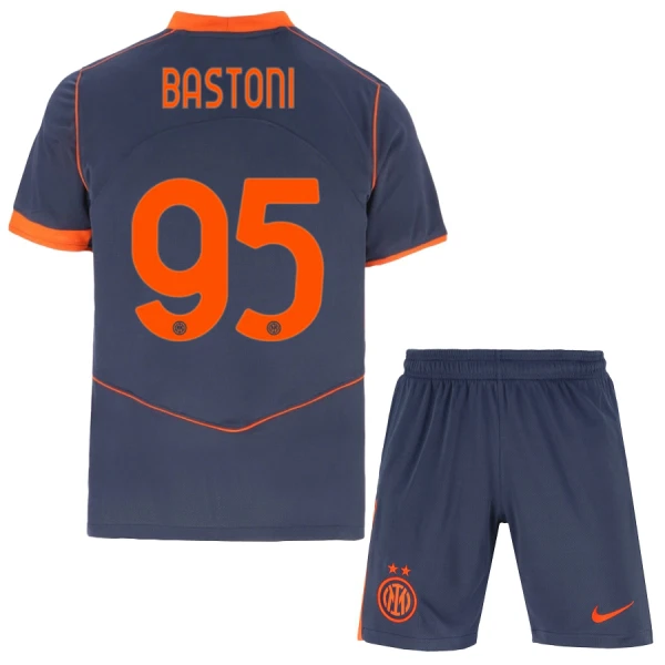 Inter Milan Bastoni 95 3. trøje Barn 25/26