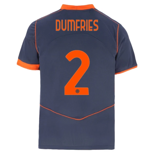 Inter Milan Dumfries 2 3. trøje 25/26