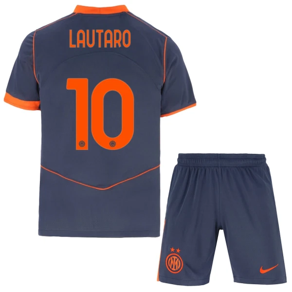 Inter Milan Lautaro Martínez 10 3. trøje Barn 25/26
