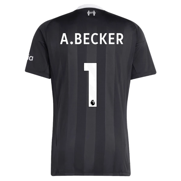 Liverpool Alisson Becker 1 Målmand Trøje 25/26 Sort