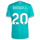 Liverpool Diogo Jota 20 3. trøje Barn 25/26