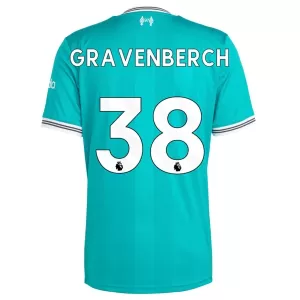Liverpool Gravenberch 38 3. trøje 25/26