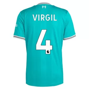 Liverpool Virgil van Dijk 4 3. trøje 25/26