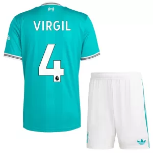 Liverpool Virgil van Dijk 4 3. trøje Barn 25/26