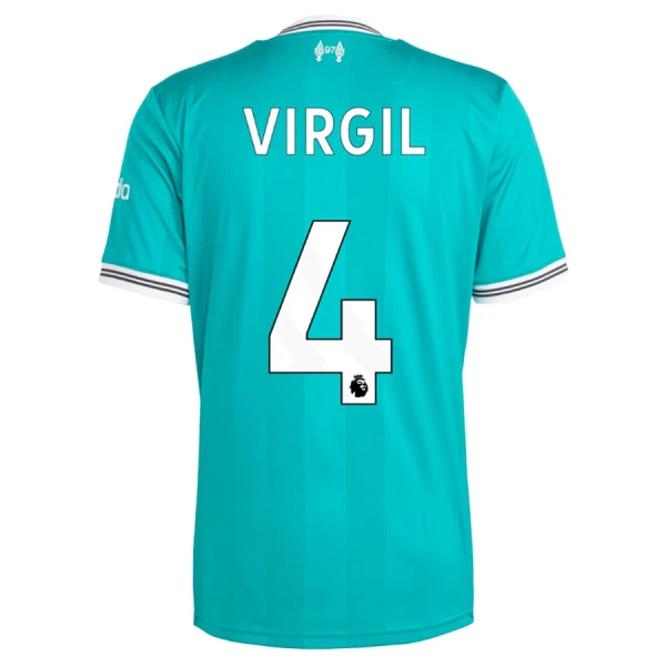 Liverpool Virgil van Dijk 4 3. trøje Barn 25/26
