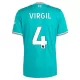Liverpool Virgil van Dijk 4 3. trøje Barn 25/26