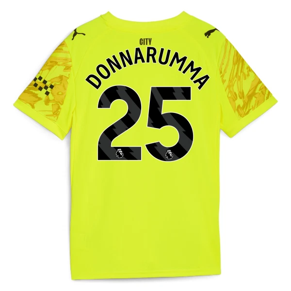 Manchester City Gianluigi Donnarumma 25 Målmand Trøje 25/26 Gul
