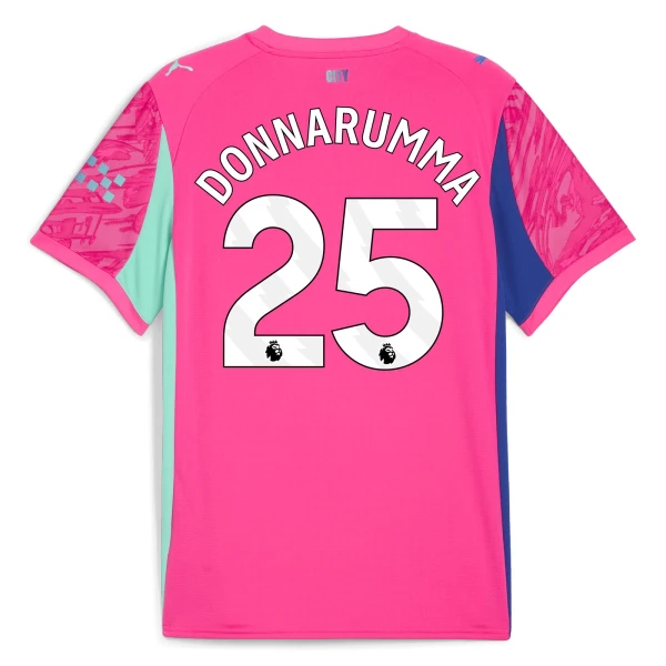 Manchester City Gianluigi Donnarumma 25 Målmand Trøje 25/26 Lyserød