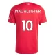 Liverpool Alexis Mac Allister 10 Hjemmebanetrøje 25/26