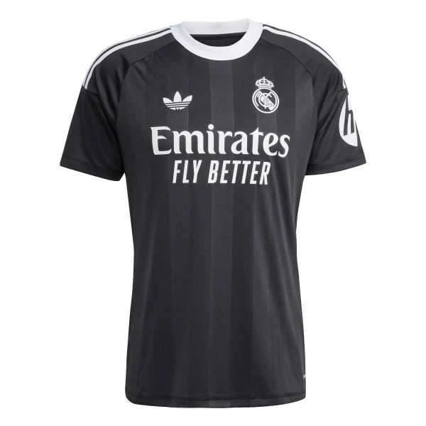 Real Madrid Målmand Trøje 25/26 Sort