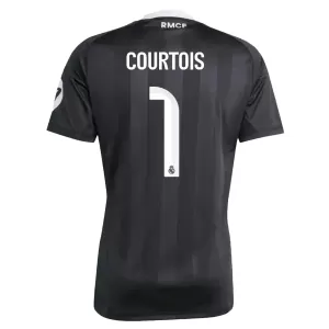 Real Madrid Thibaut Courtois 1 Målmand Trøje 25/26 Sort