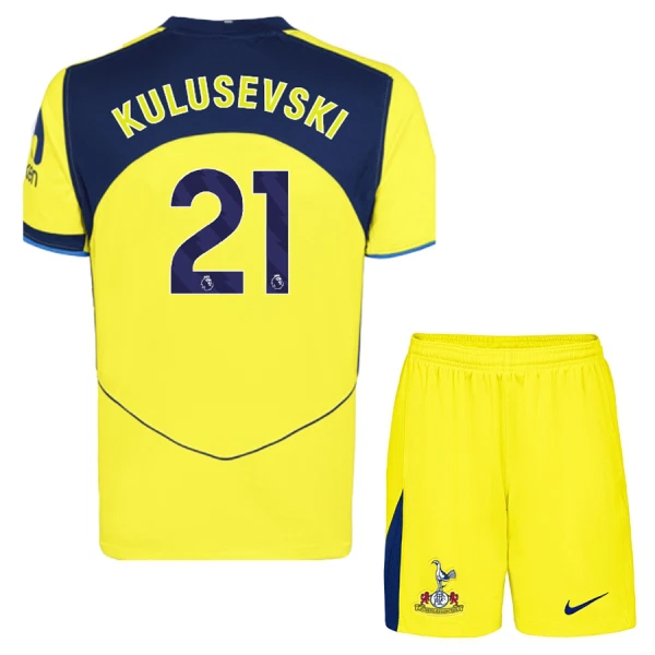 Tottenham Hotspur Kulusevski 21 3. trøje Barn 25/26