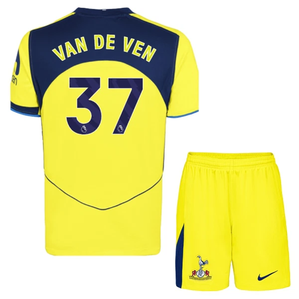 Tottenham Hotspur Van De Ven 37 3. trøje Barn 25/26