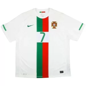 Portugal Cristiano Ronaldo 7 2010 Udebanetrøje Retro