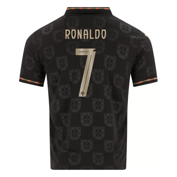 Portugal Black Panther Cristiano Ronaldo 7 Trøje 25/26 Speciel