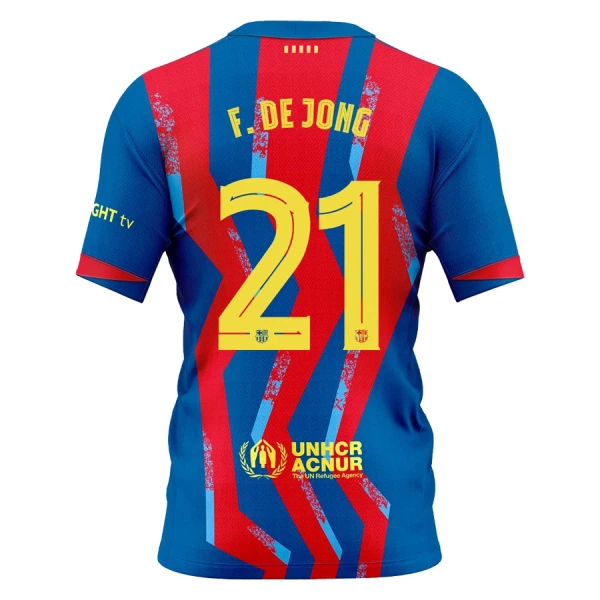 FC Barcelona Frenkie de Jong 21 Fjerdetrøje 25/26