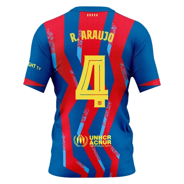 FC Barcelona Ronald Araujo 4 Fjerdetrøje Barn 25/26