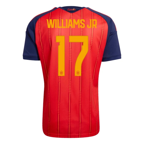 Spanien Williams JR 17 Hjemmebanetrøje VM 2026